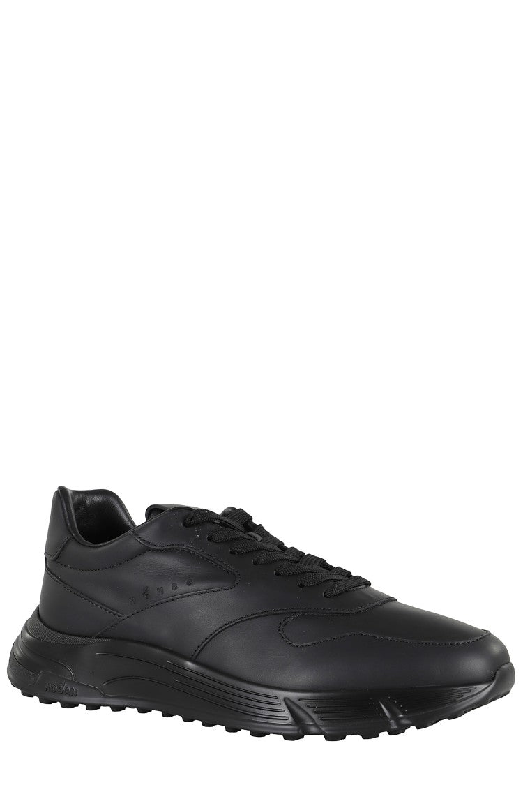 Hogan Hyperlight Lace-Up Sneakers With Distinctive Sole
