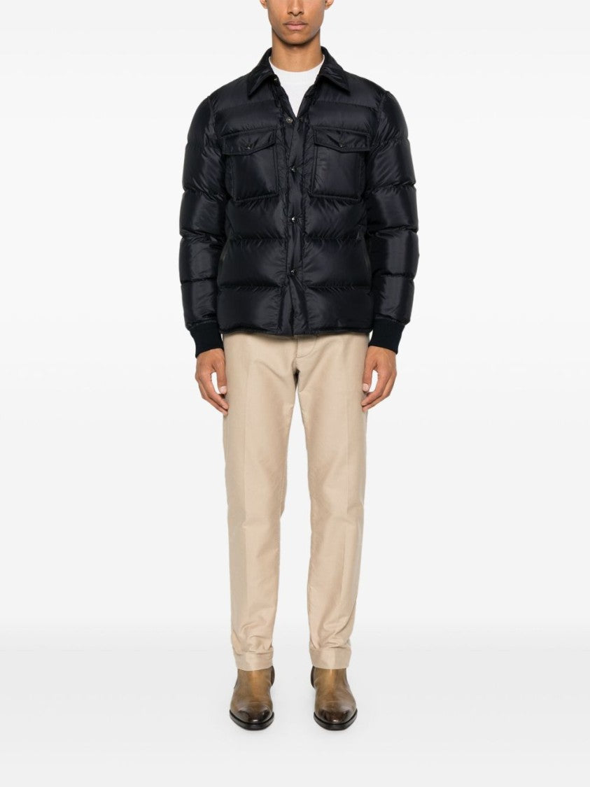 Tom Ford Puffy Midnight Blue Coat