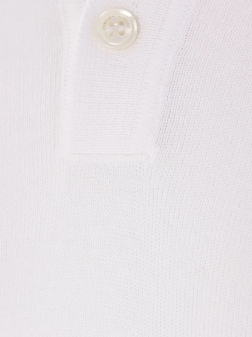Roberto Collina Short-Sleeved Polo With Classic Collar