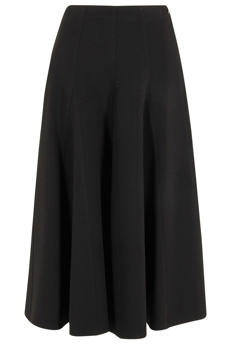 Alysi Midi Skirt With Swirl Design
