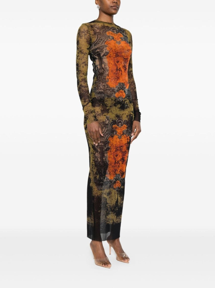 Jean Paul Gaultier Mèdaillon Long Dress