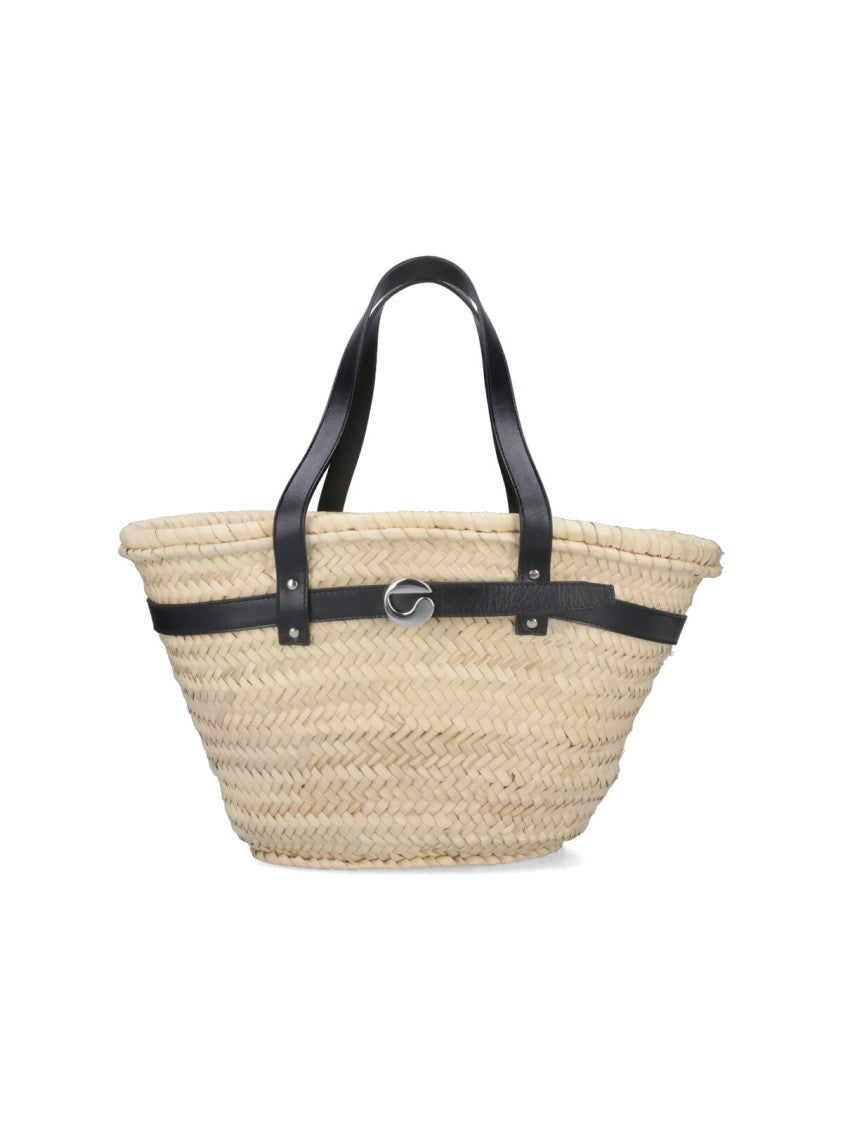 Coperni "Palm" Medium Tote Bag – Beige