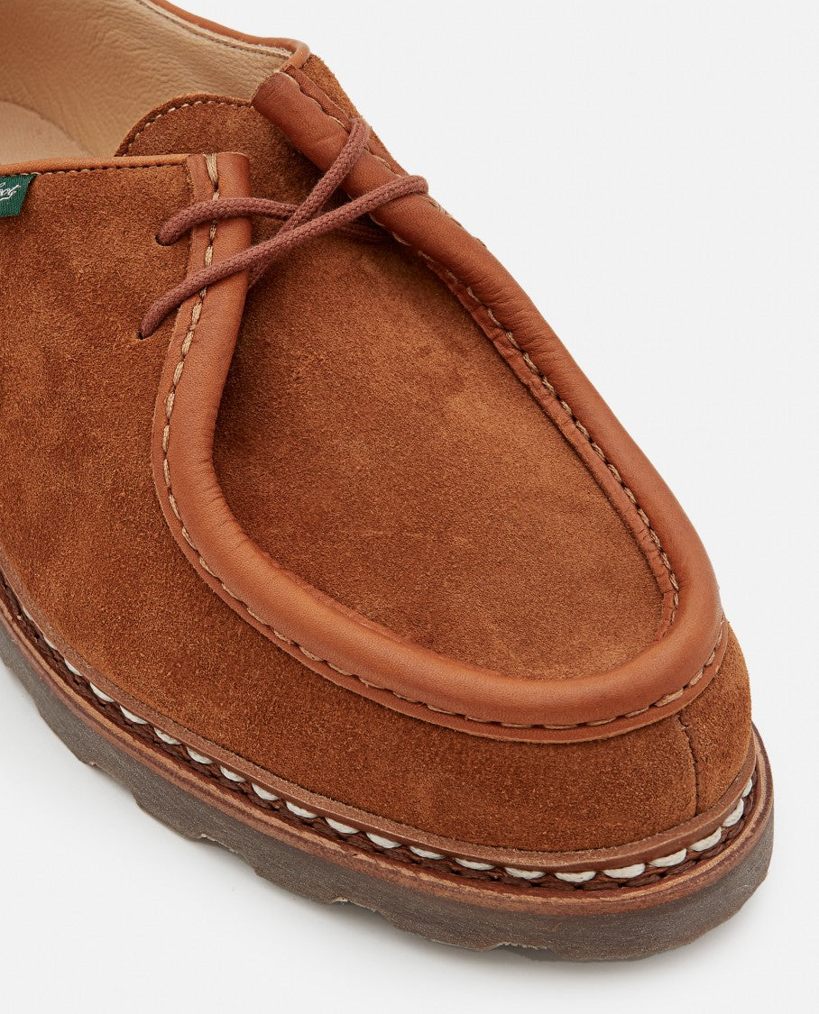 Paraboot Michael Suede Lace-Up Loafer