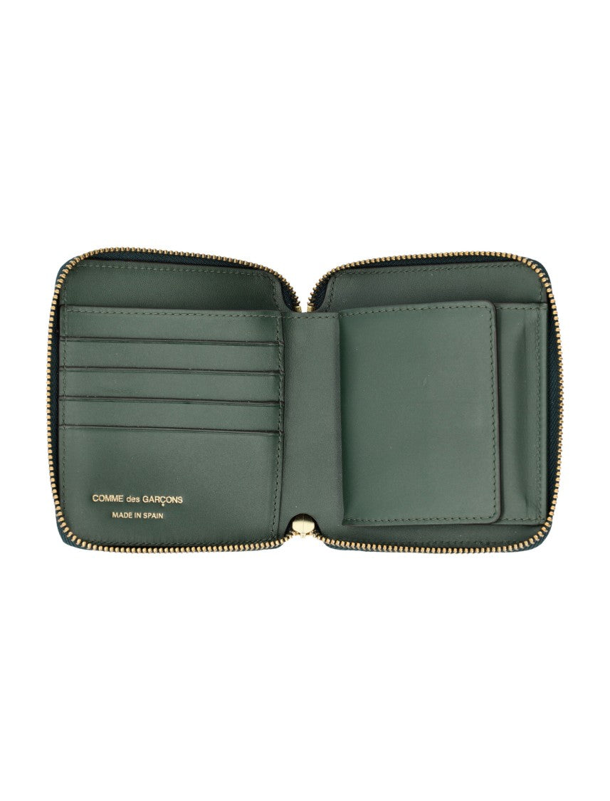 Comme Des Garçons Classic Vertical Wallet Zip Around