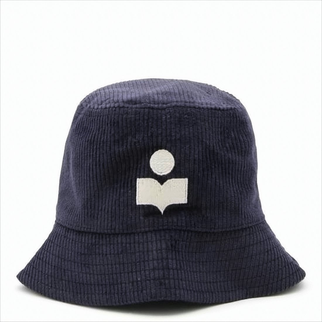 Isabel Marant Textured Corduroy Bucket Hat With Embroidered Logo