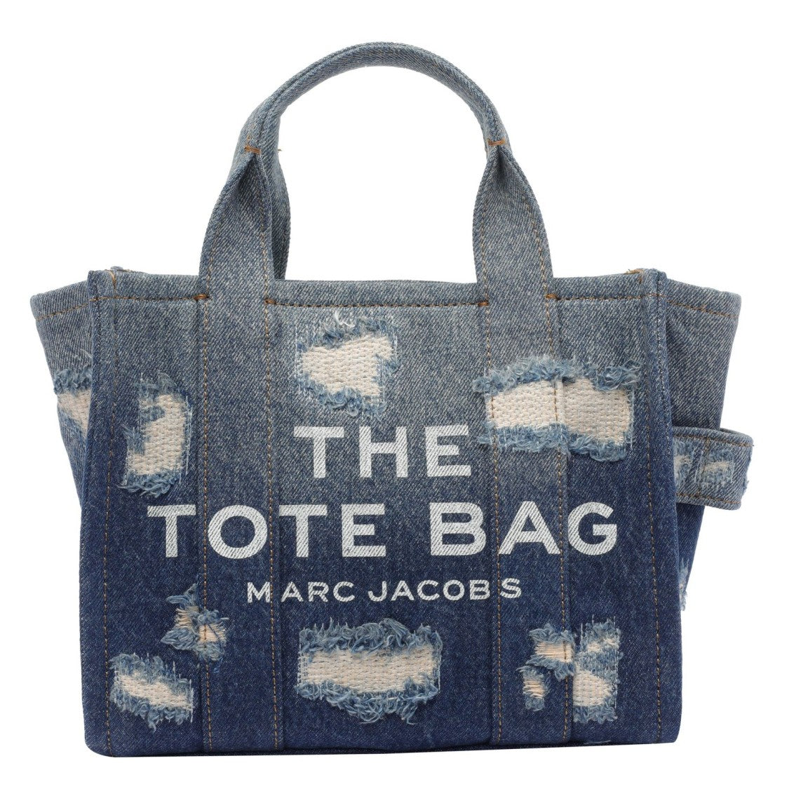 Marc Jacobs Compact Structured Cotton Tote Bag