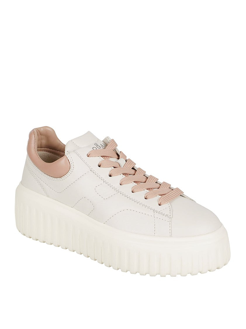 Hogan H-Stripes Sneakers With Memory Foam Cushioning