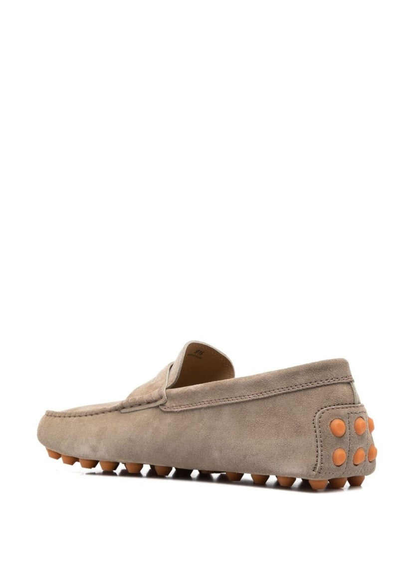 Tod's Gommino Bubble Suede Mocasins