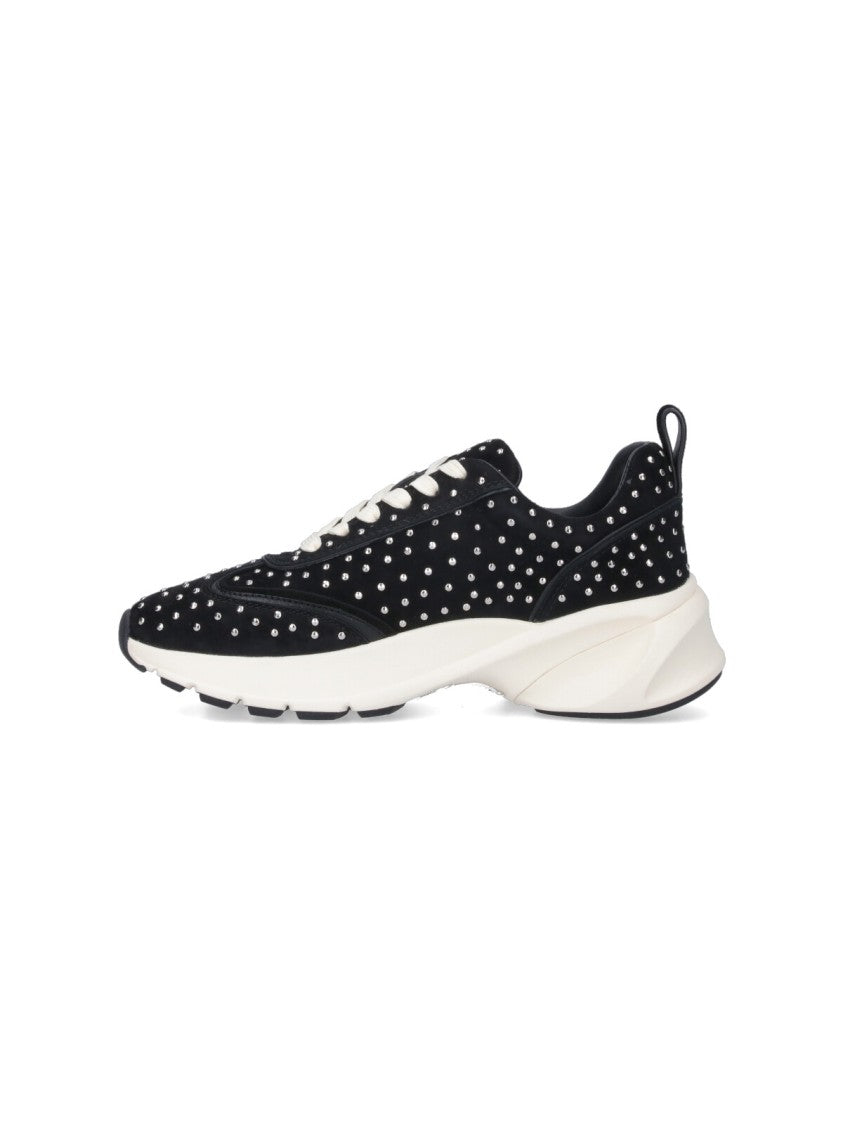 Tory Burch Good Luck' Studded Sneakers – Black