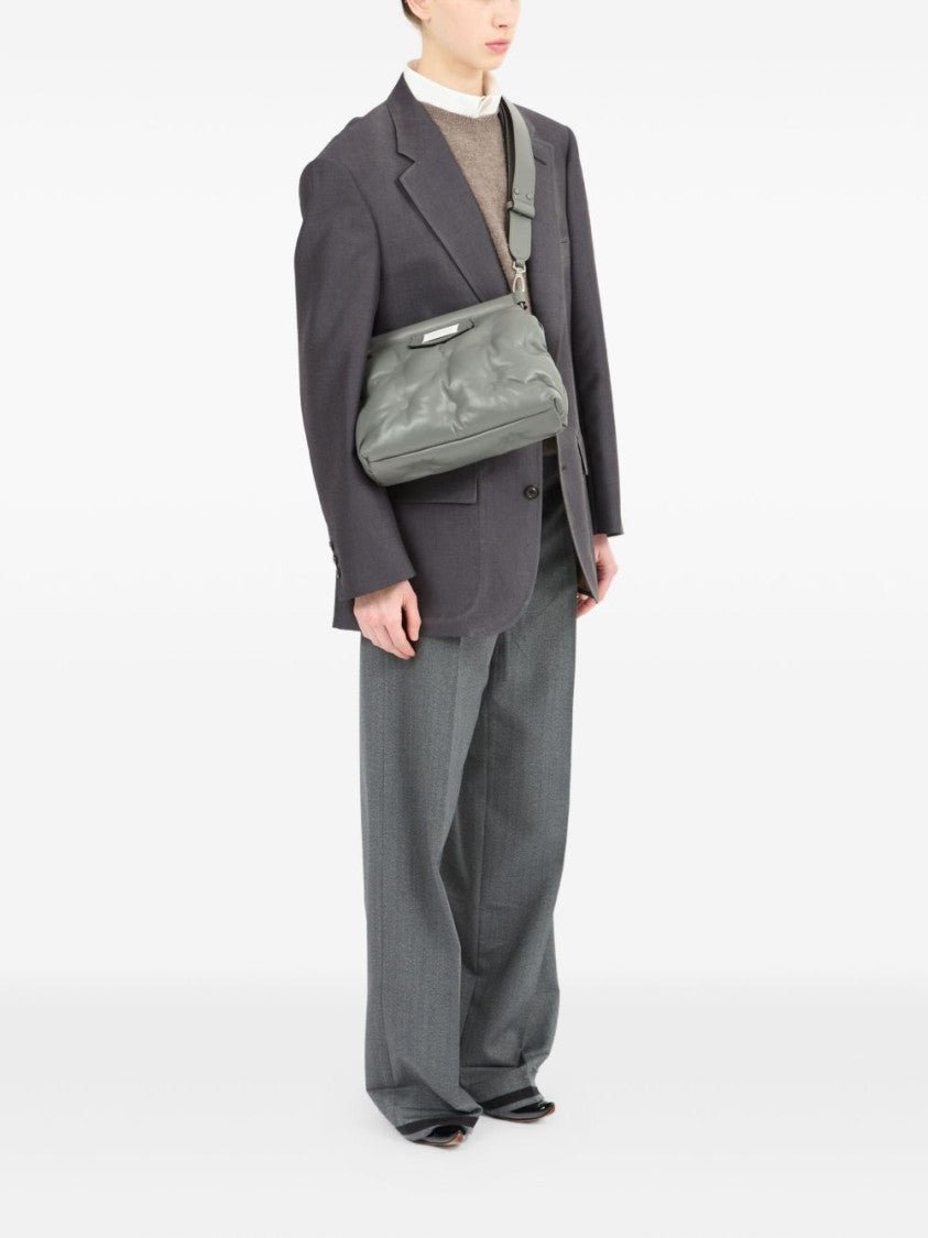 Maison Margiela Soft Lambskin Shoulder Bag With Adjustable Strap