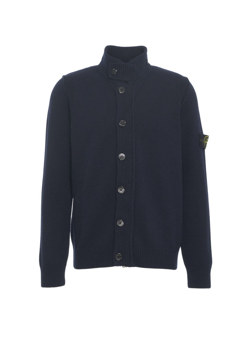 Stone Island Wool Blend Cardigan