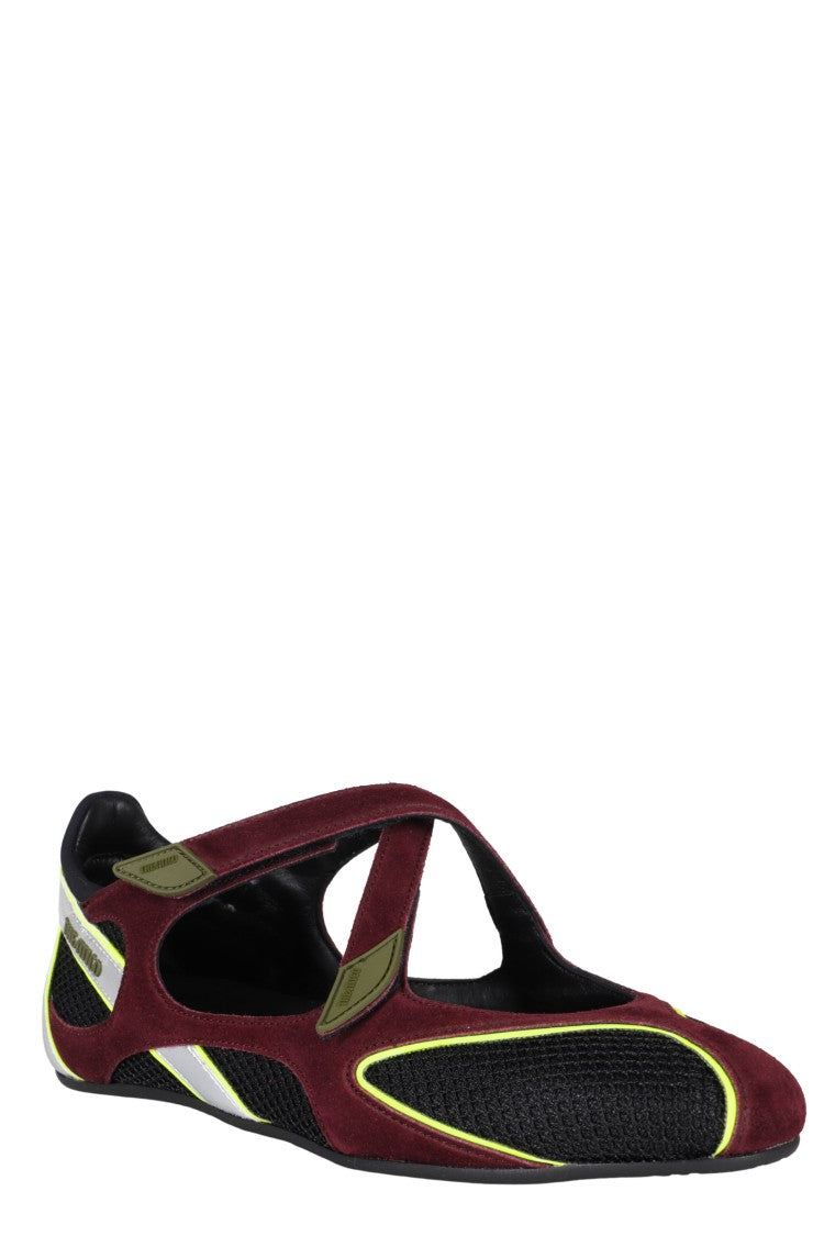 The Attico Nomad Sneakers - Violet/Black