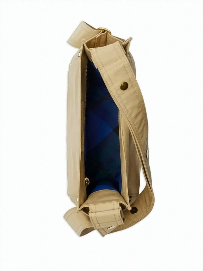 Burberry Structured Crossbody Bag With Adjustable Strap