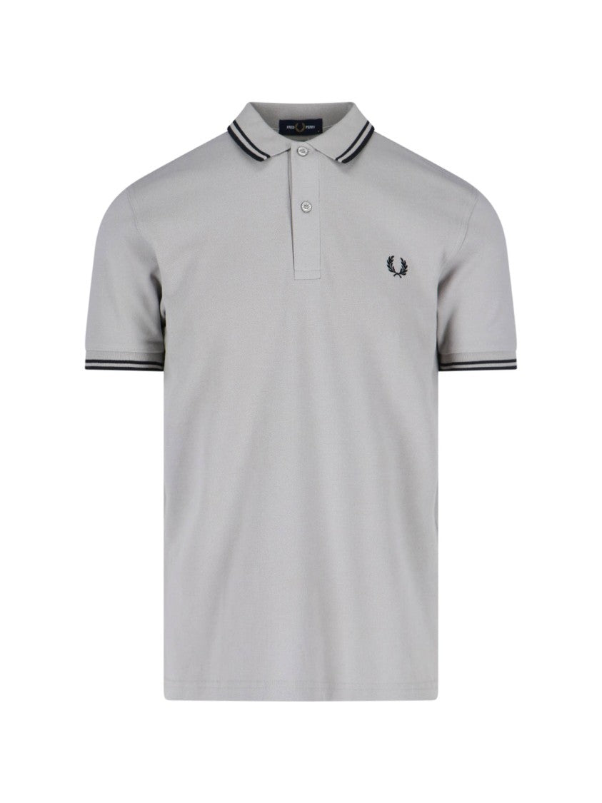 Comme Des Garçons Shirt Logo Polo – Grey
