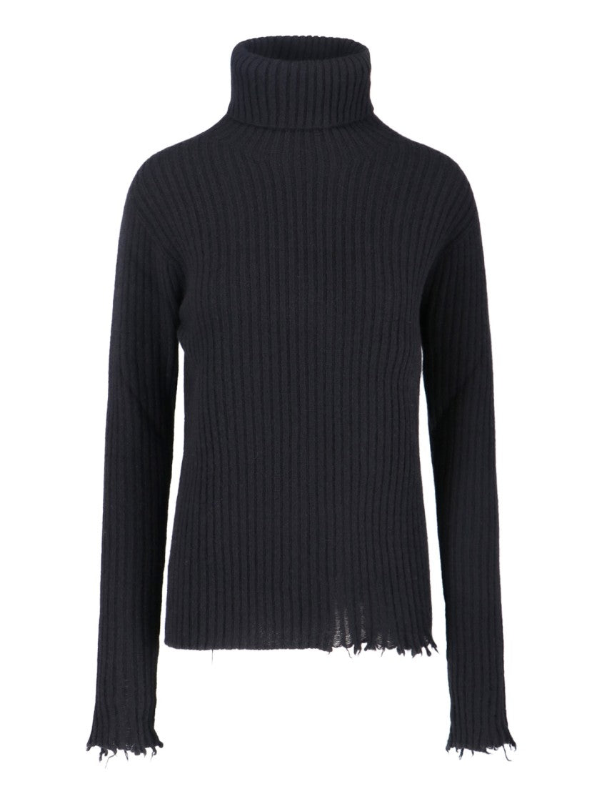 Uma Wang Turtleneck Sweater – Black