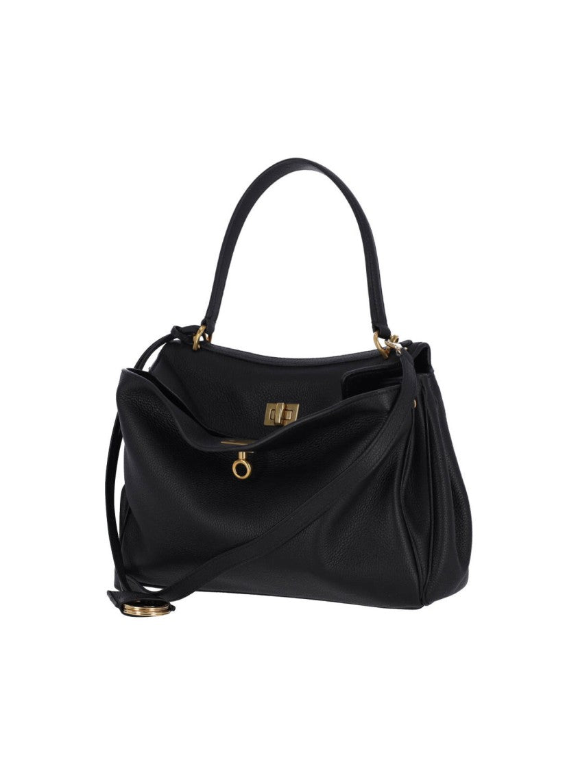 Balenciaga Small "Rodeo" Bag – Black