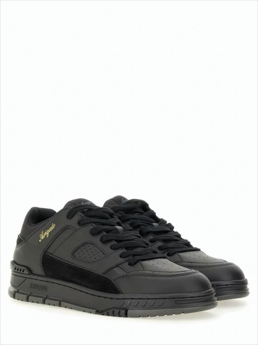 Axel Arigato Low-Top Sneakers With Suede Accents And Gold Branding
