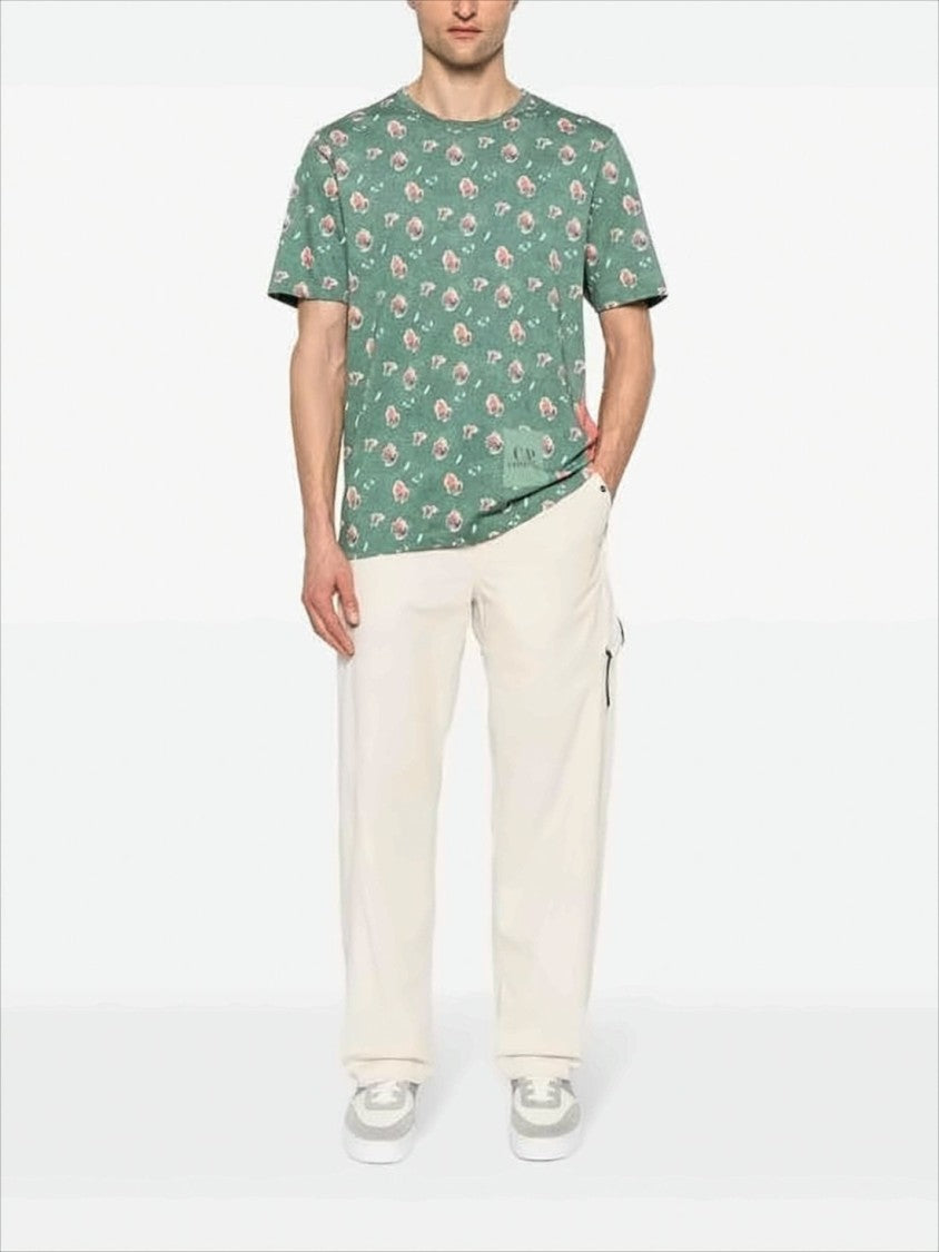 C.P. Company Relaxed Fit Straight Pants With Utilitarian Design