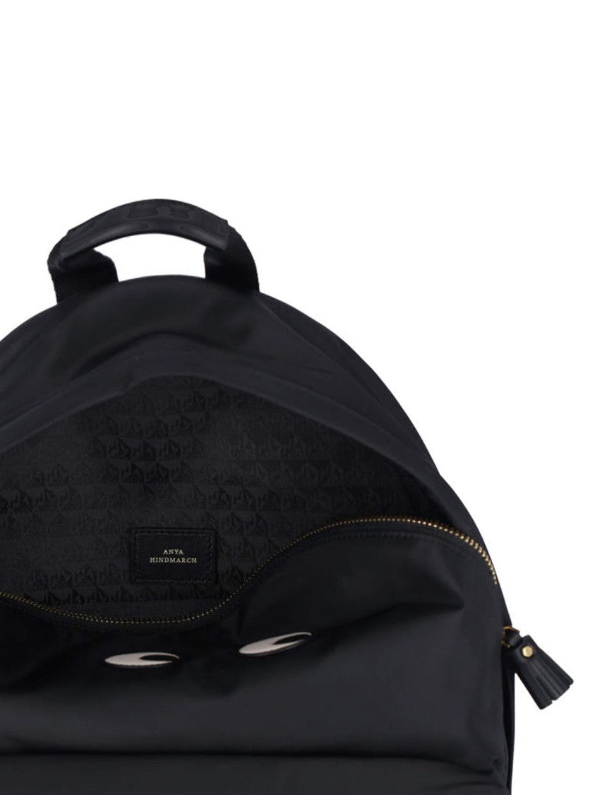 Anya Hindmarch 'Eyes' Backpack – Black