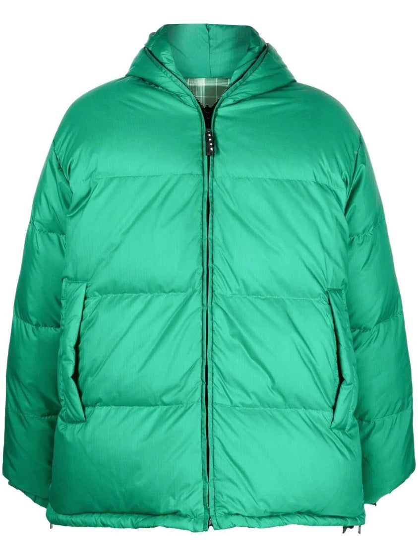 Marni Reversible Padded Hooded Coat