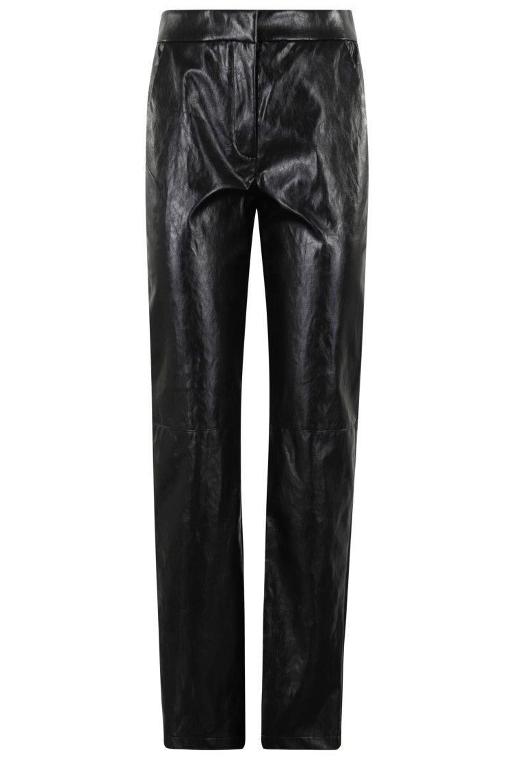 Federica Tosi Metallic Leather Pants