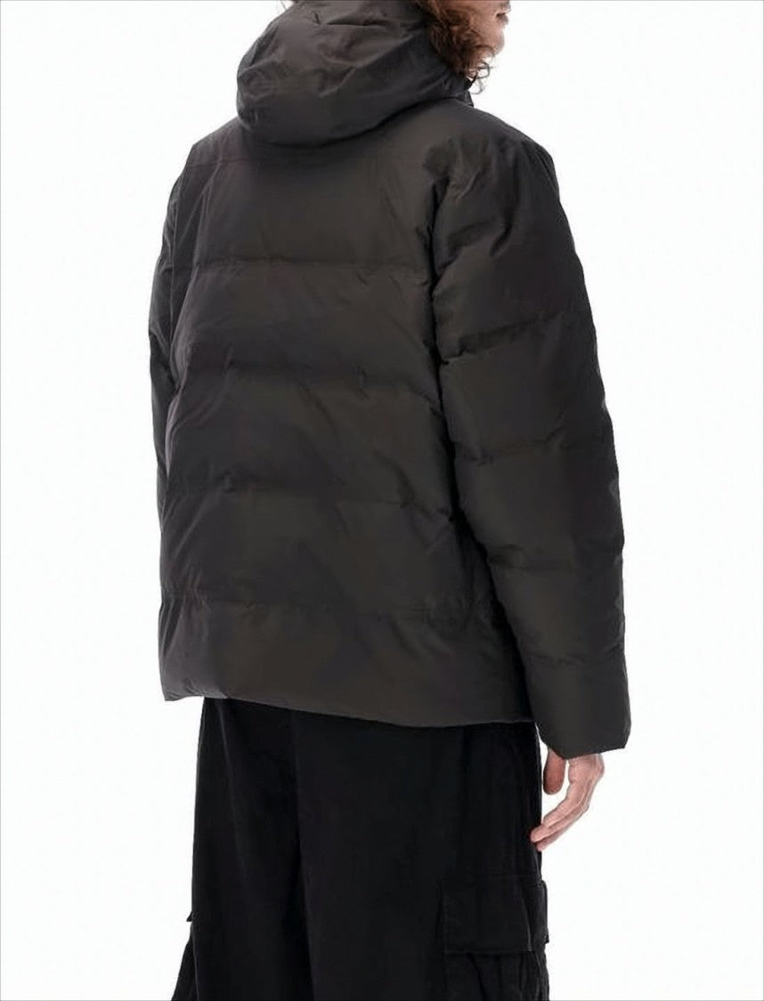 Patagonia Quilted Down Padded Jacket With High Collar