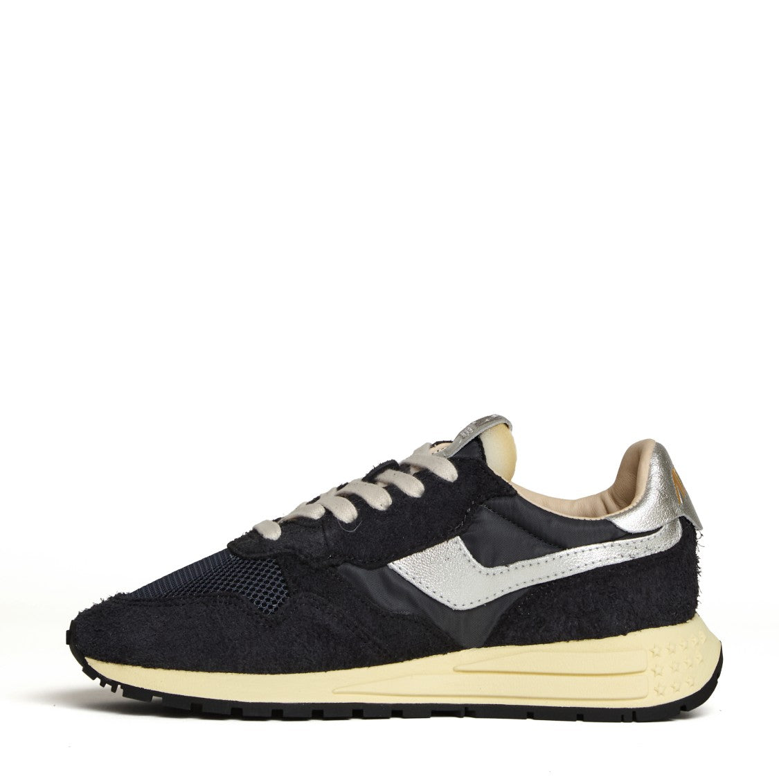 Autry Dynamic Low-Top Sneakers In Suede, Nylon, And Mesh