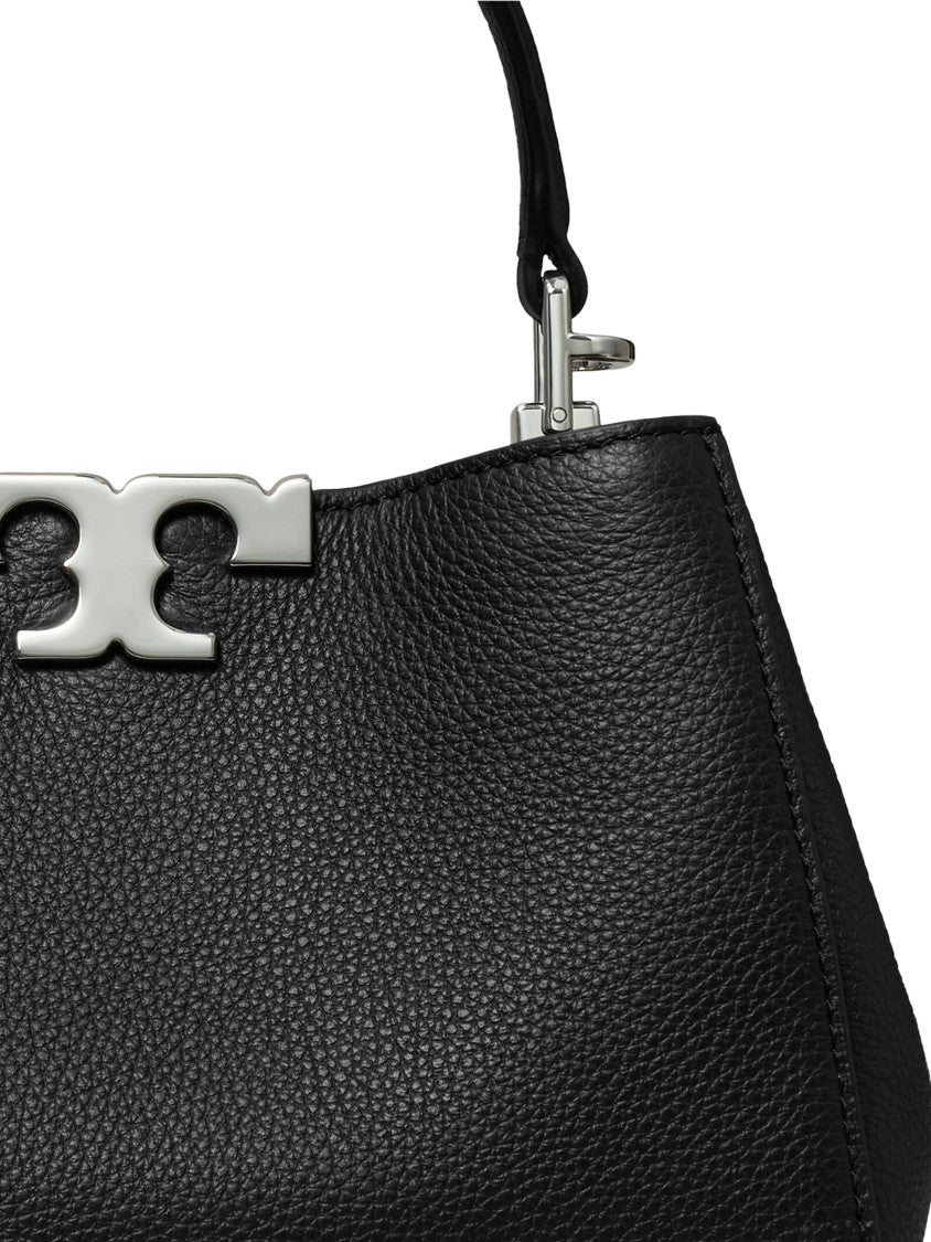 Tory Burch Eleanor Pebbled Mini Satchel With Carrying Options