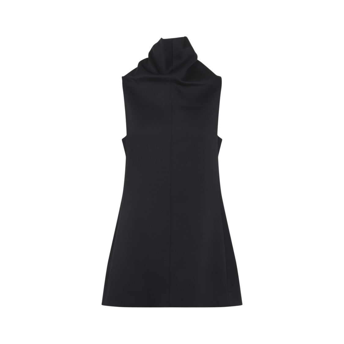 Khaite Daria Black Acetate Mini Dress