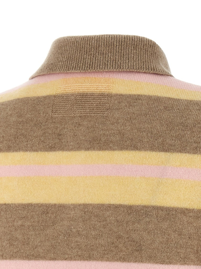 Guest In Residence 'Collegiate Stripe' Polo Shirt