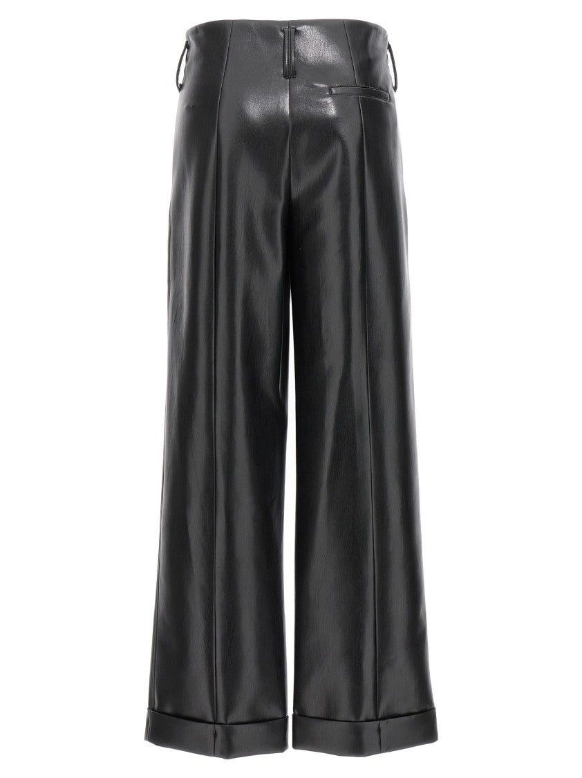 Philosophy Di Lorenzo Serafini Faux Leather Trousers