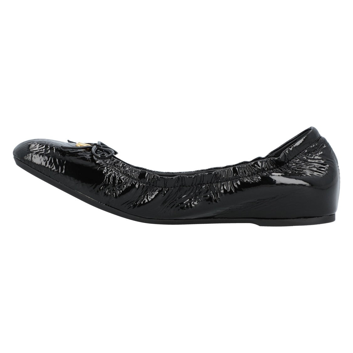 Valentino Vlogo Signature Ruched Slip-On Ballerina