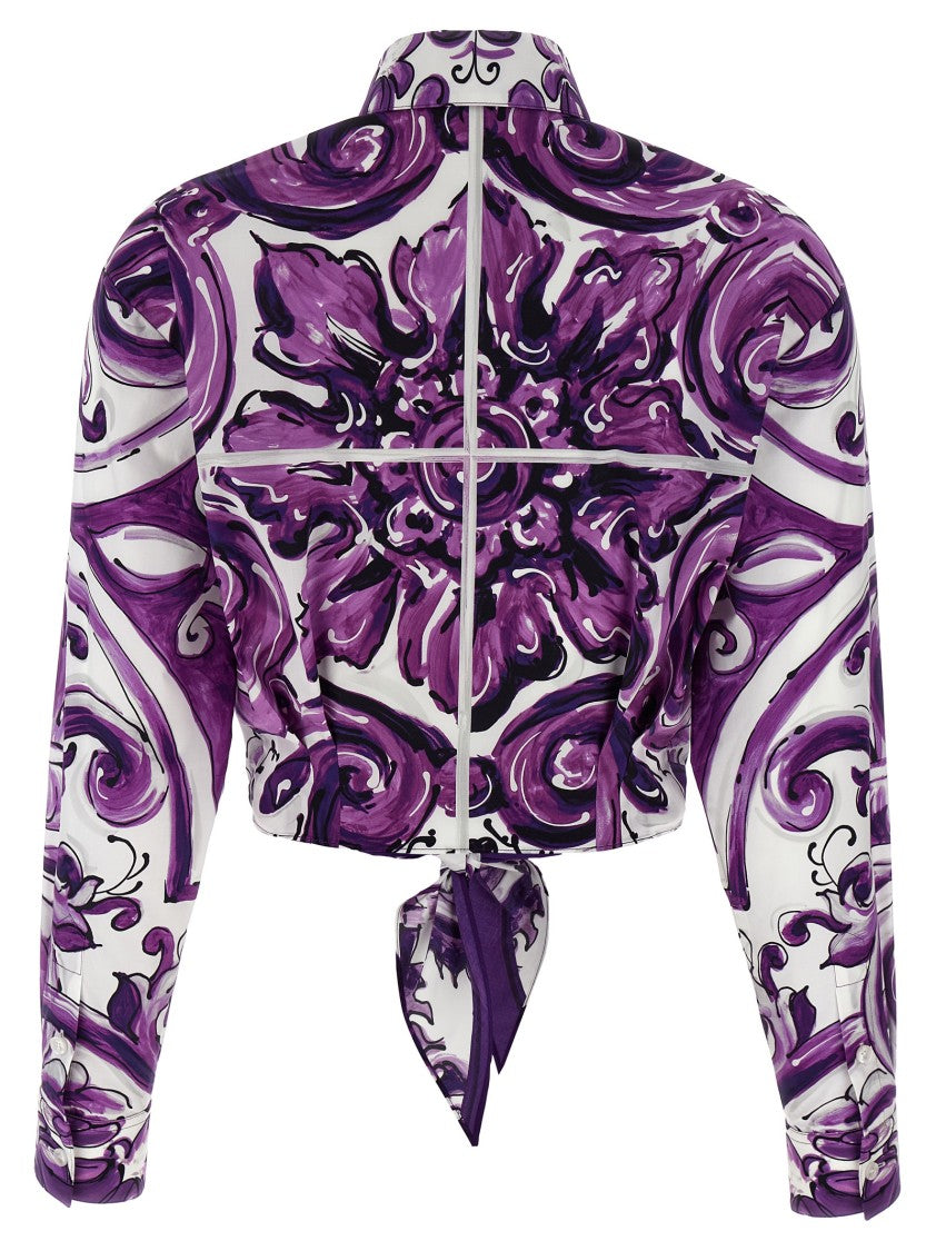 Dolce & Gabbana 'Maiolica' Print Shirt