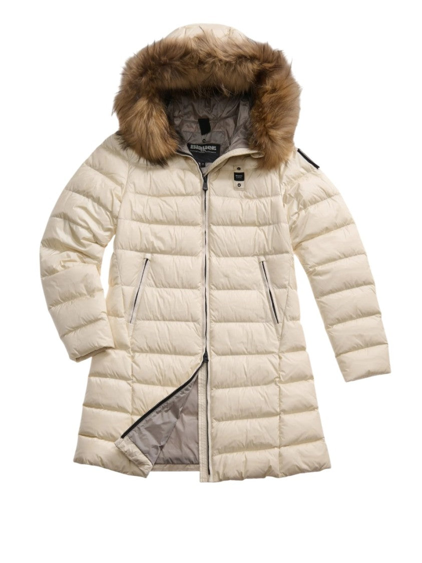 Blauer Quilted Long Coat