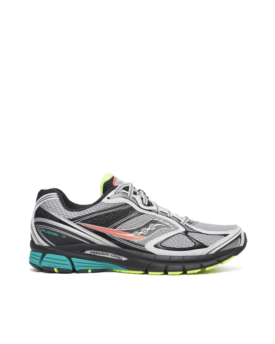 Saucony Progrid Guide 7 White/Teal Sneakers