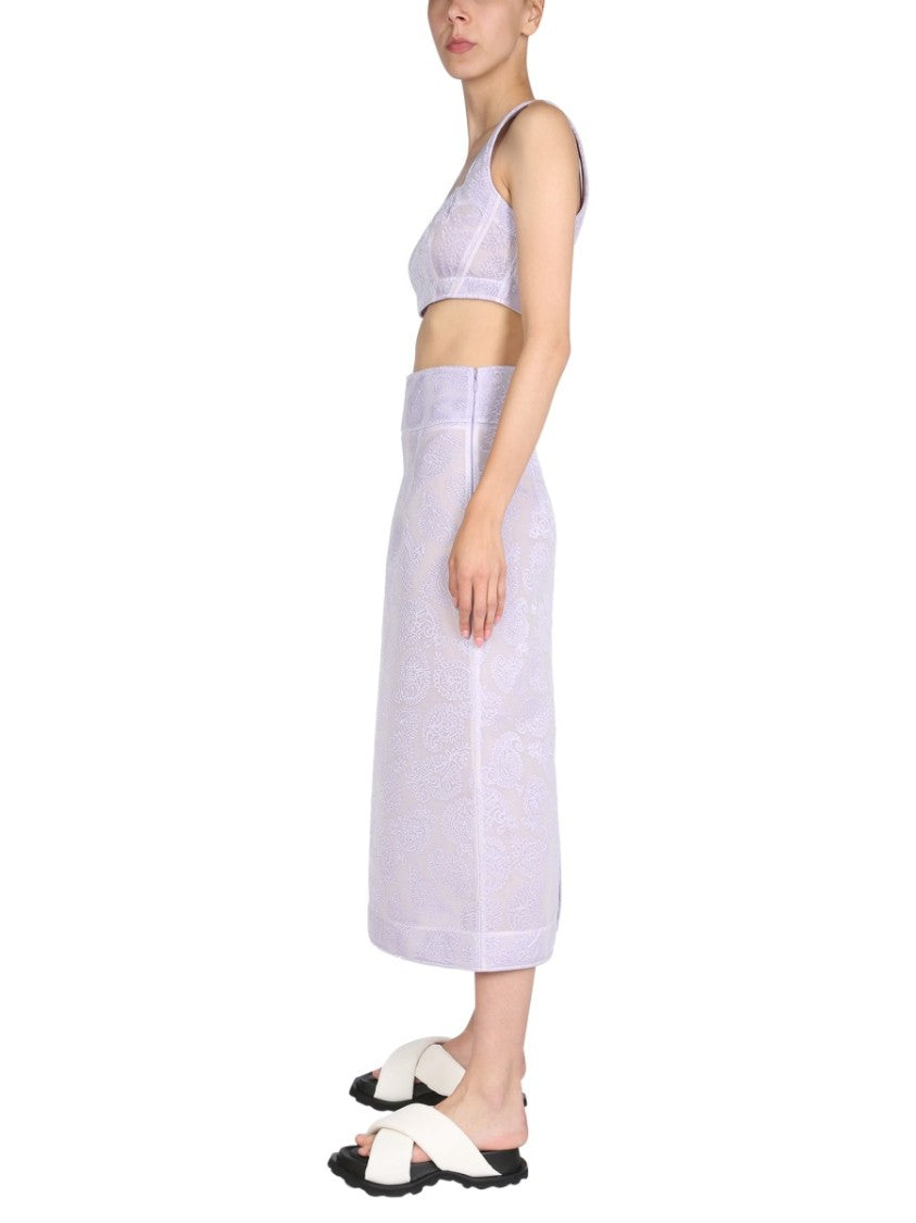 Jil Sander Embroidery Top