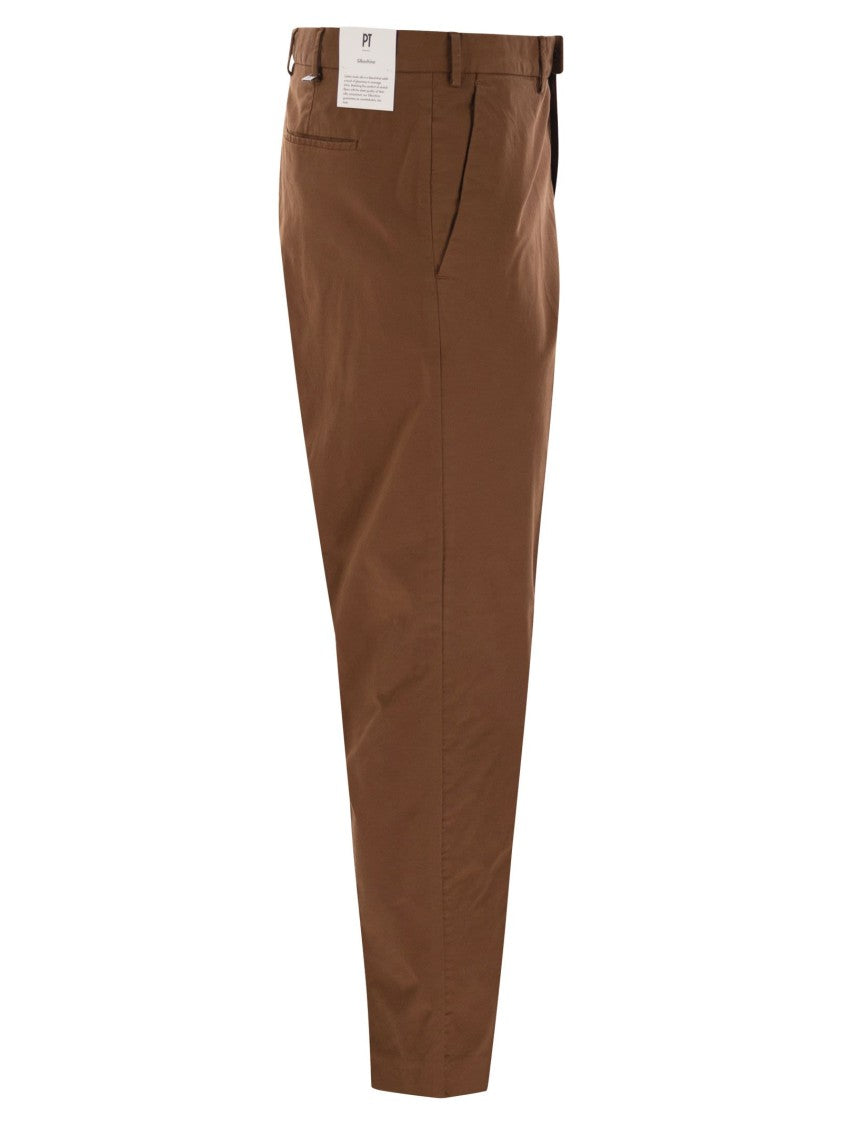 Pt Torino Rebel - Stretch Cotton Trousers