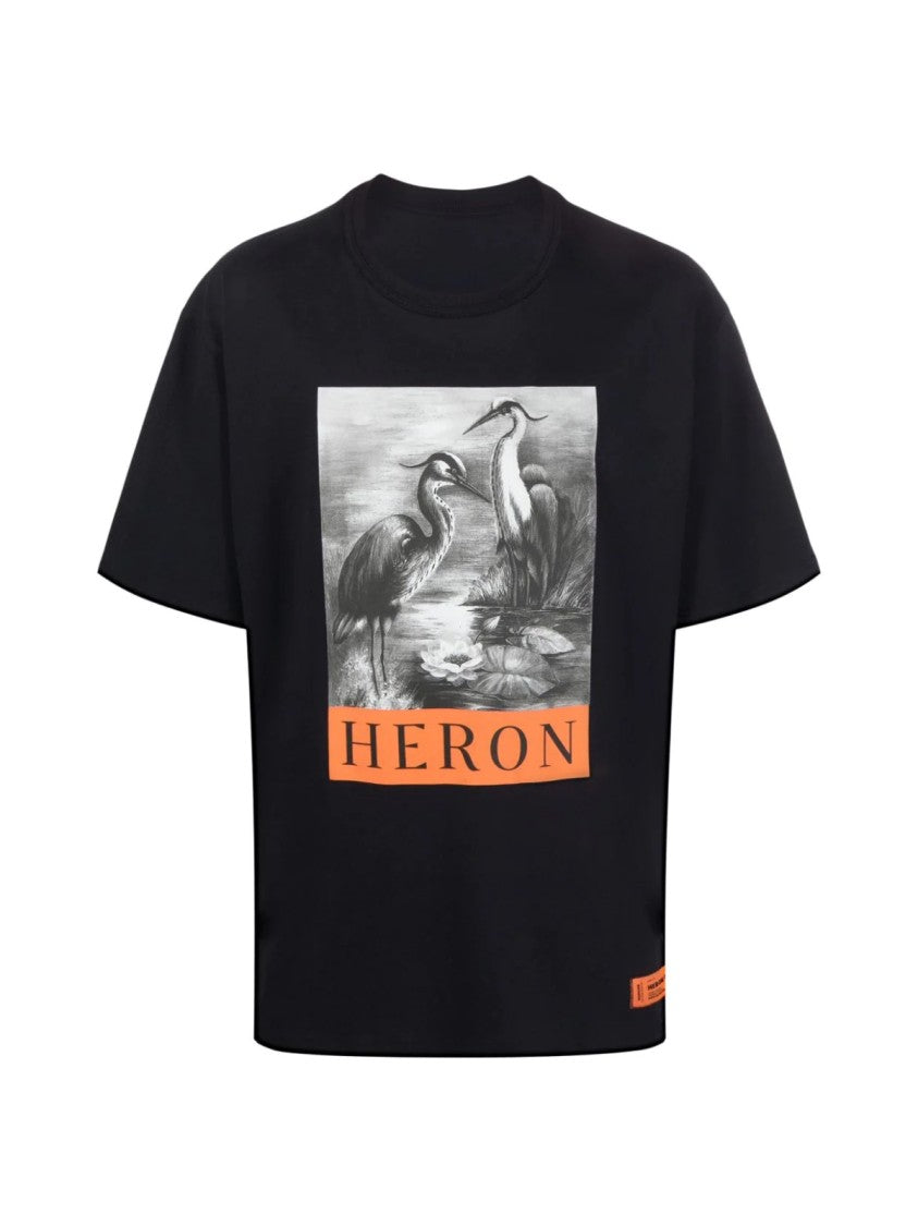 Heron Preston Os Heron Bw Logo Print T-Shirt