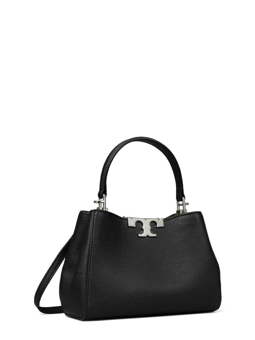 Tory Burch Eleanor Pebbled Mini Satchel With Carrying Options