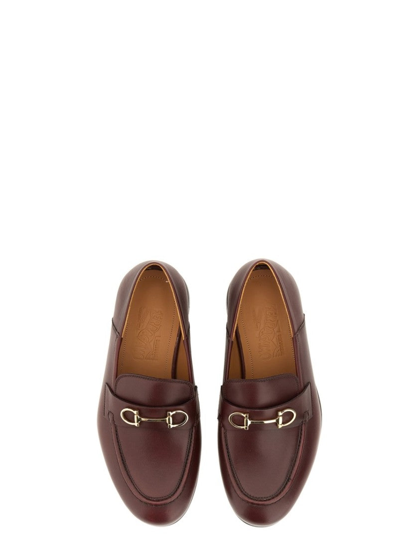 Ferragamo Gancini Ornament Moccasin