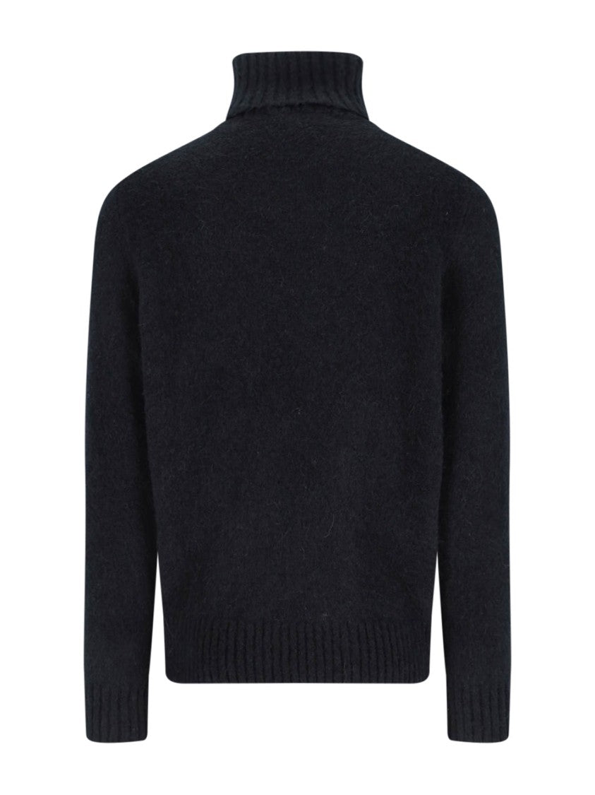 Polo Ralph Lauren "Polo Bear" Sweater, In Black Wool