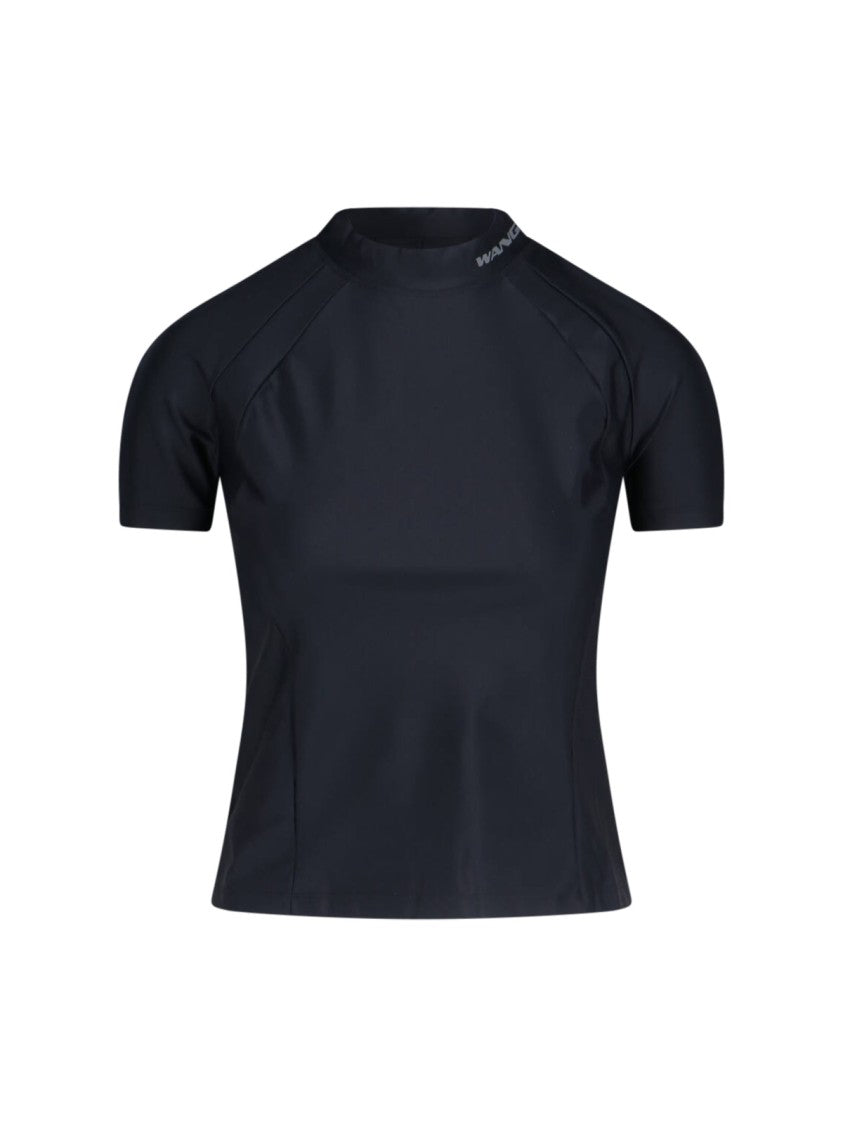 Alexander Wang Logo T-Shirt - Black