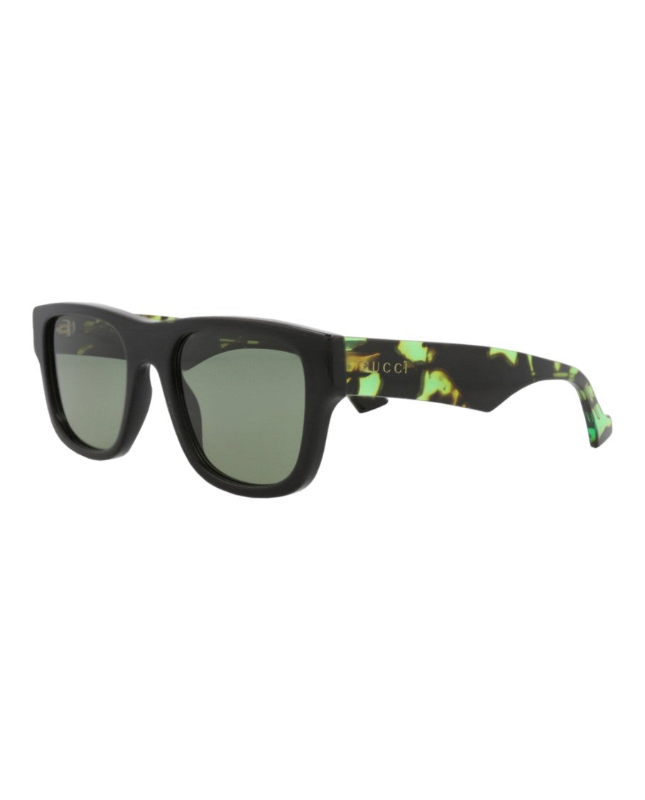Gucci Square-Frame Recycled Acetate Sunglasses