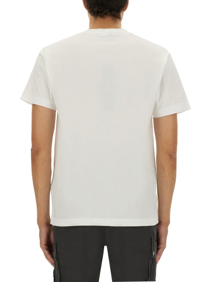 Stone Island Classic Slim-Fit T-Shirt With Round Neckline
