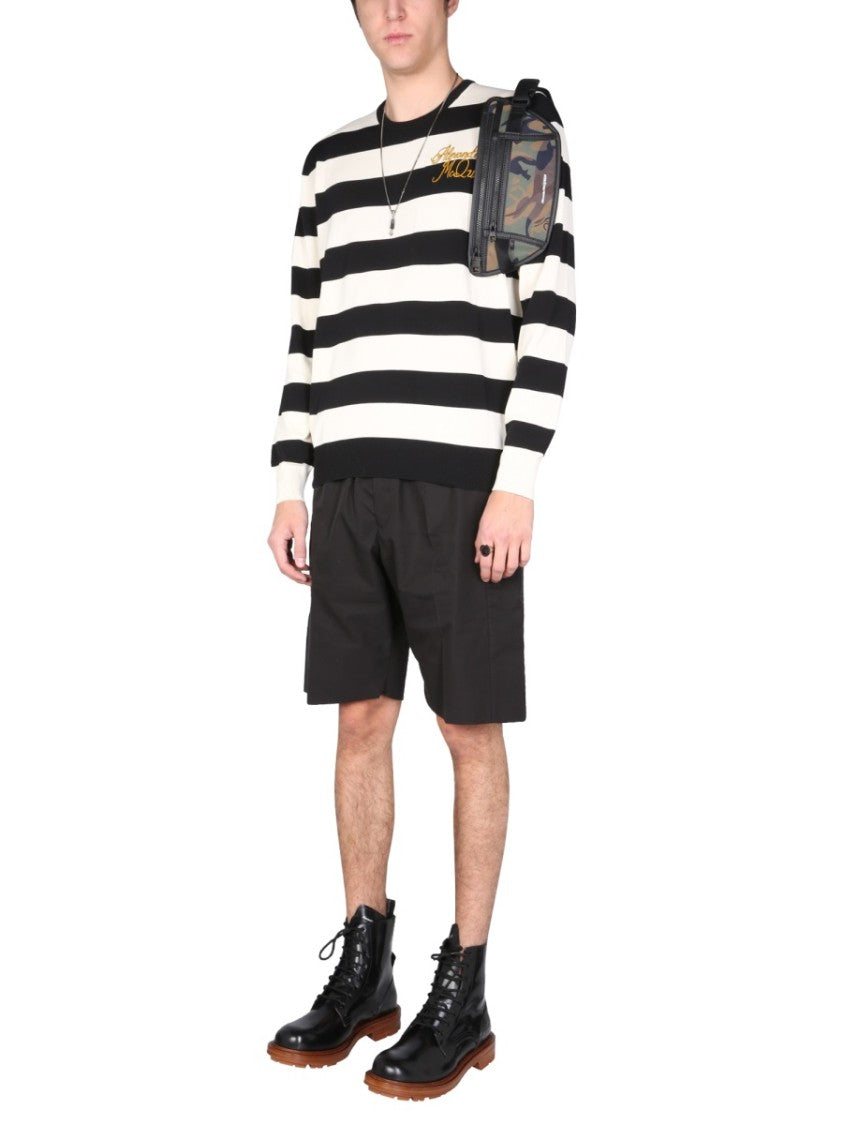 Alexander Mcqueen Gabardine Bermuda