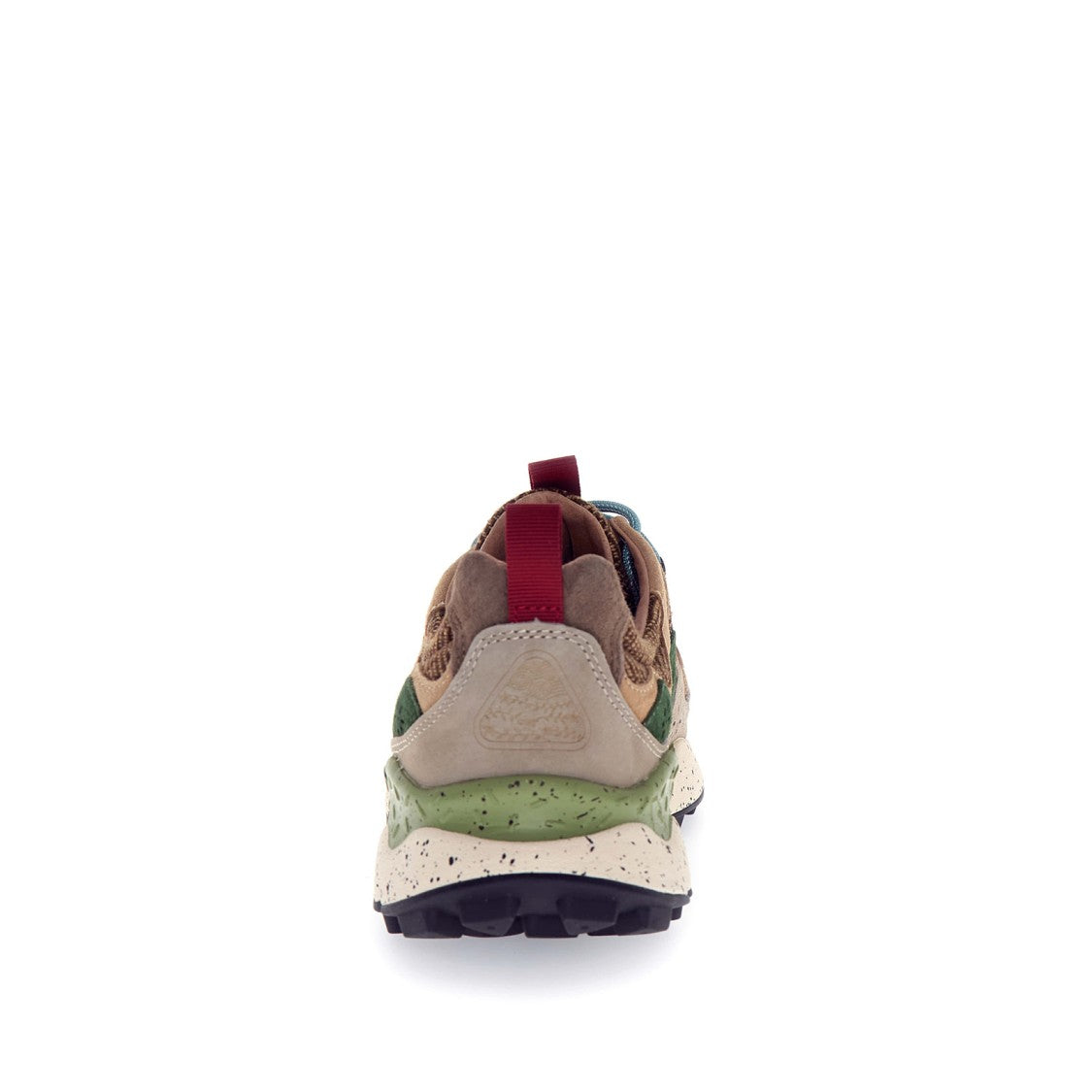 Flower Mountain Yamano 3 Brown Sneakers - Camel Brown Herringbone Technical Wool