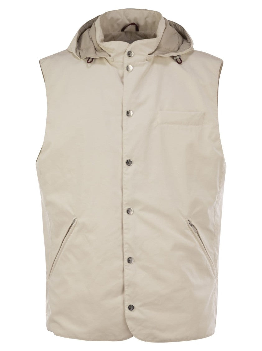 Brunello Cucinelli Water-Repellent Microfiber Vest