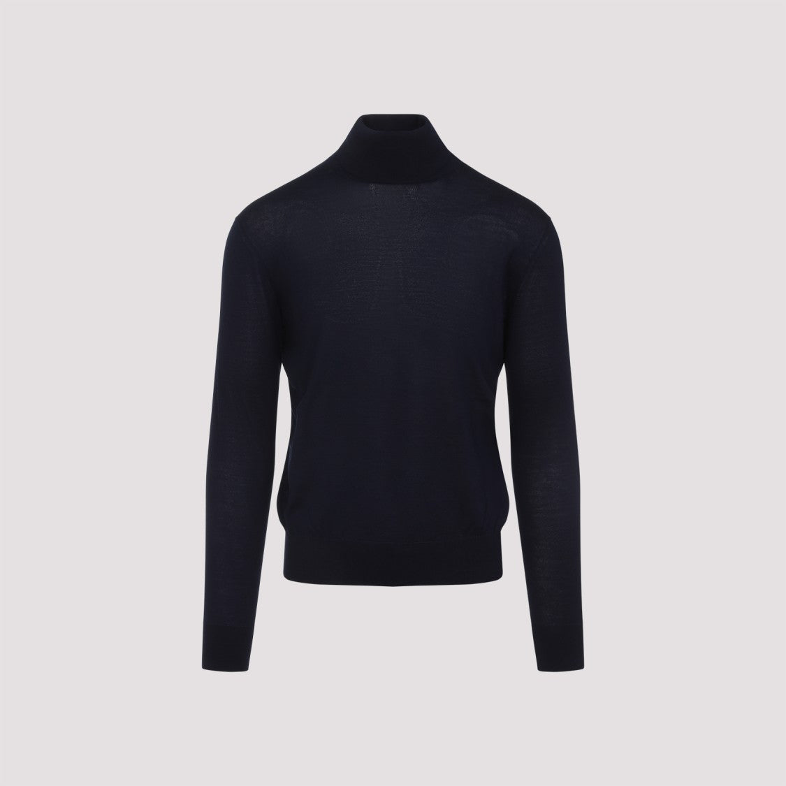 Saint Laurent Blue Wool And Cashmere Pullover