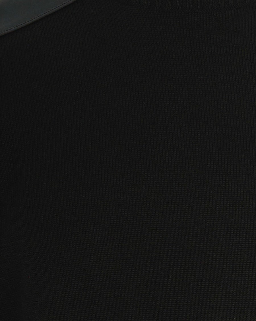 Paul & Shark Black Crew Neck Sweater