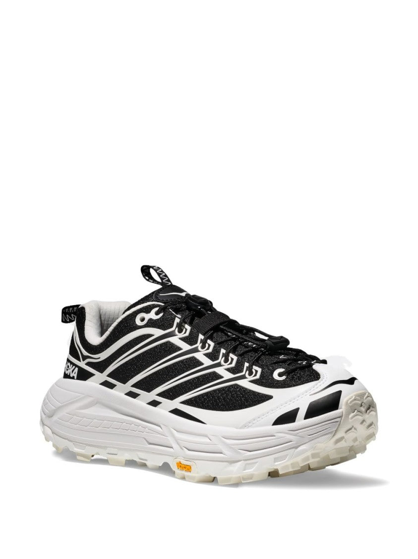 Hoka Chunky Sneakers With Textured Sole And Dynamic Upper